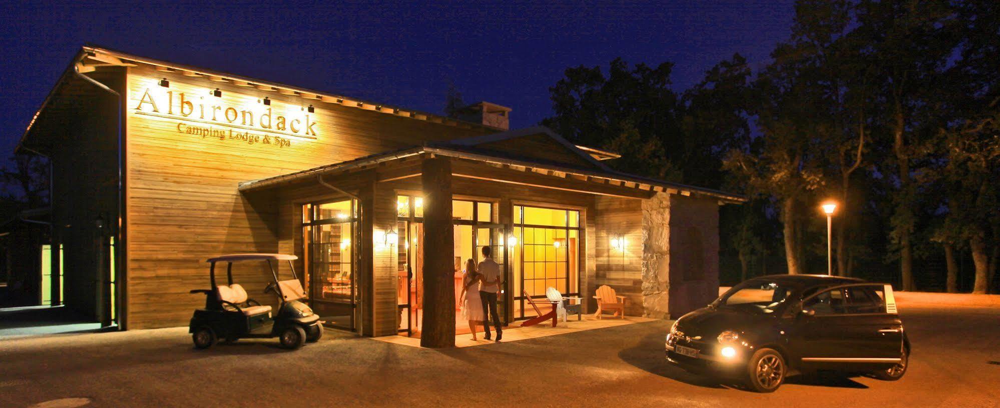 Albirondack Camping Lodge & Spa Экстерьер фото